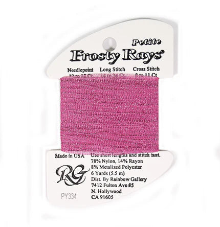 Petite Frosty Rays PY334 Rose Gloss - The Flying Needles