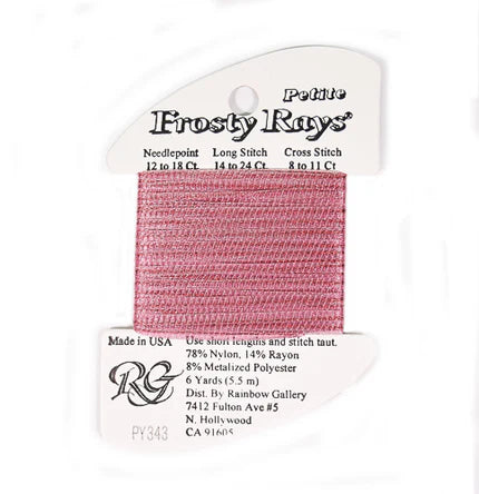 Petite Frosty Rays PY343 American Beauty - The Flying Needles