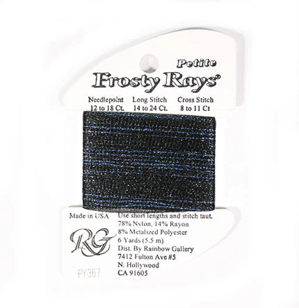 Petite Frosty Rays PY367 Midnight Blue - The Flying Needles