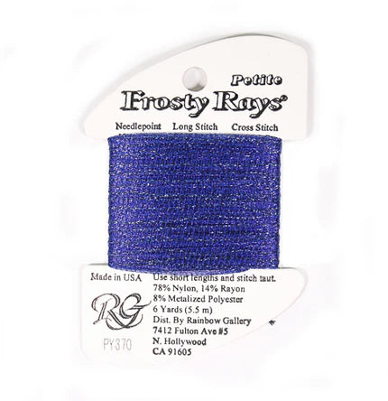 Petite Frosty Rays PY370 Royal Blue - The Flying Needles