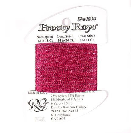 Petite Frosty Rays PY385 Raspberry - The Flying Needles