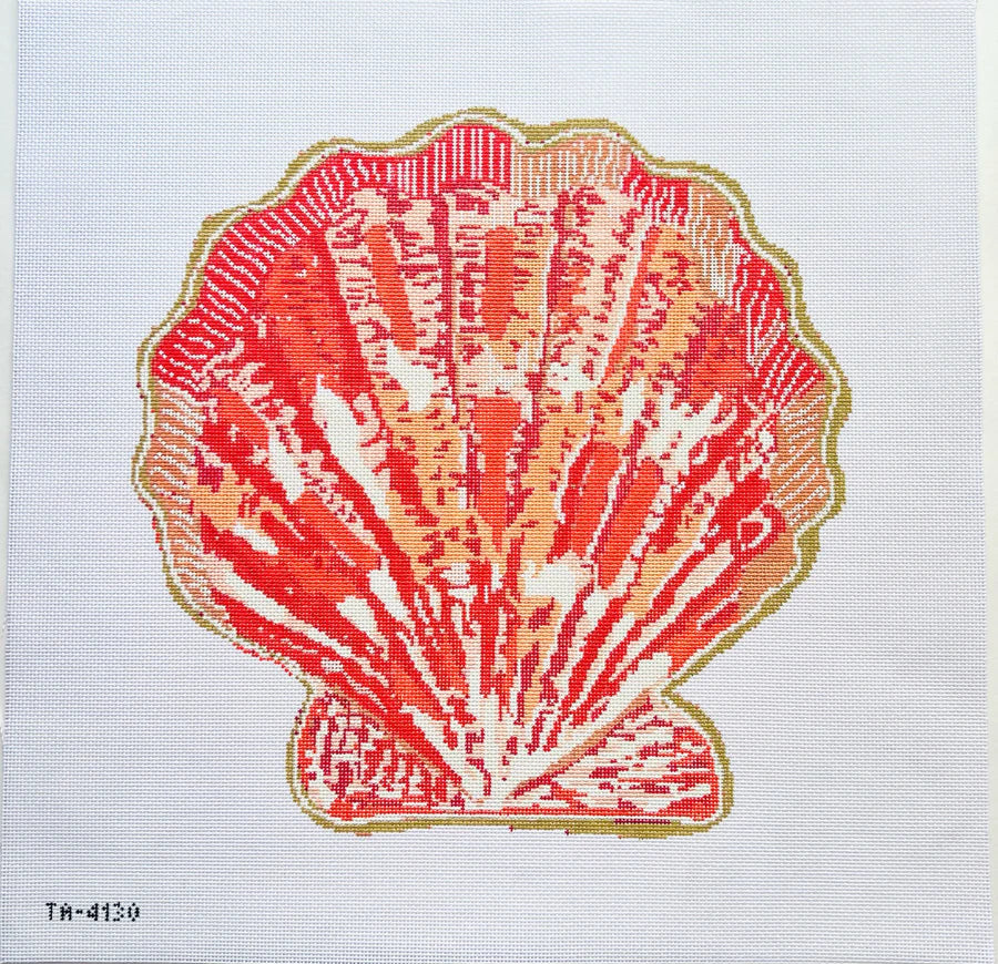 Scallop Canvas - The Flying Needles