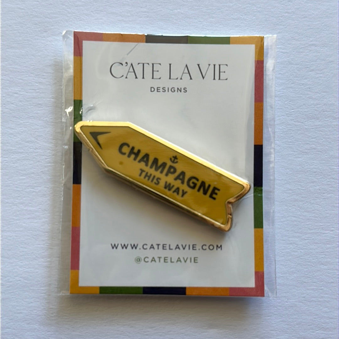 Orange Arrow Needleminder - The Flying Needles