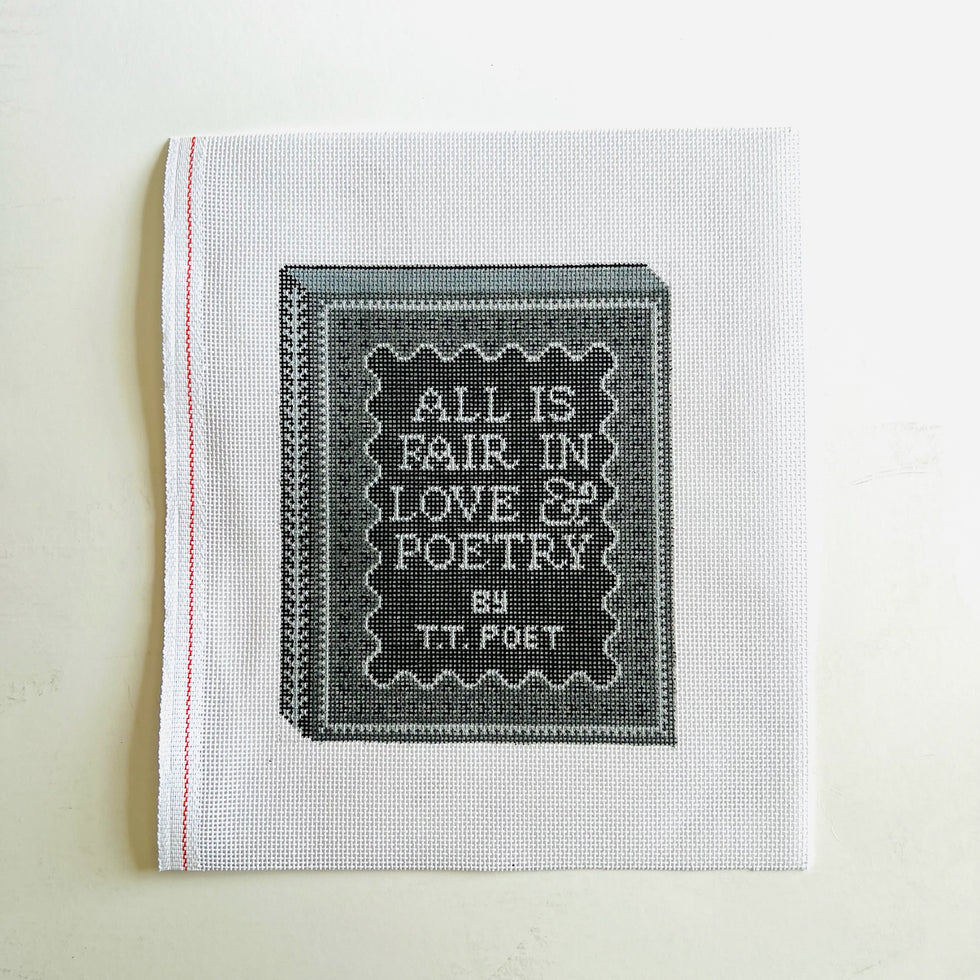 All is fair in Love and Poetry canvas - The Flying Needles