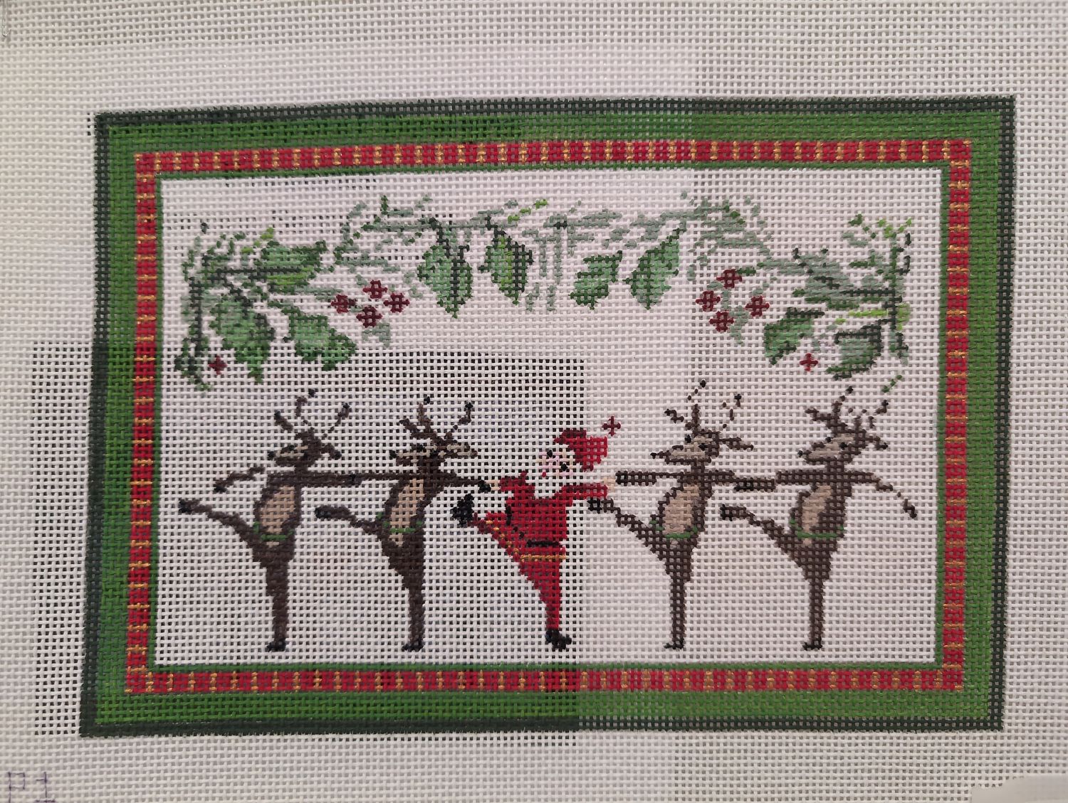 Dancing Santa KC-P1 Stitch  Guide - The Flying Needles