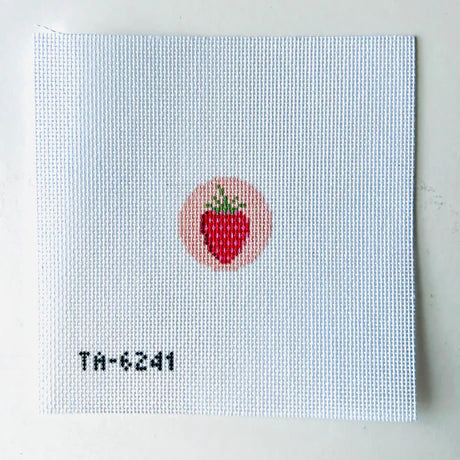 Strawberry Key Fob Insert - The Flying Needles