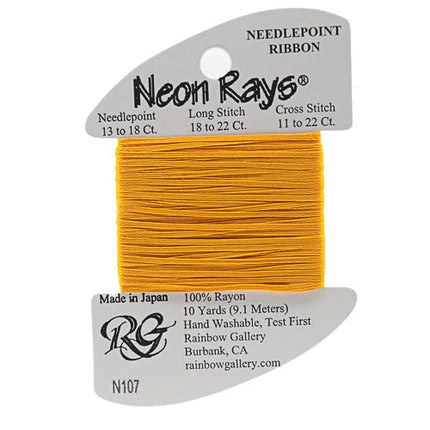 Neon Rays N107 Yellow Gold - The Flying Needles
