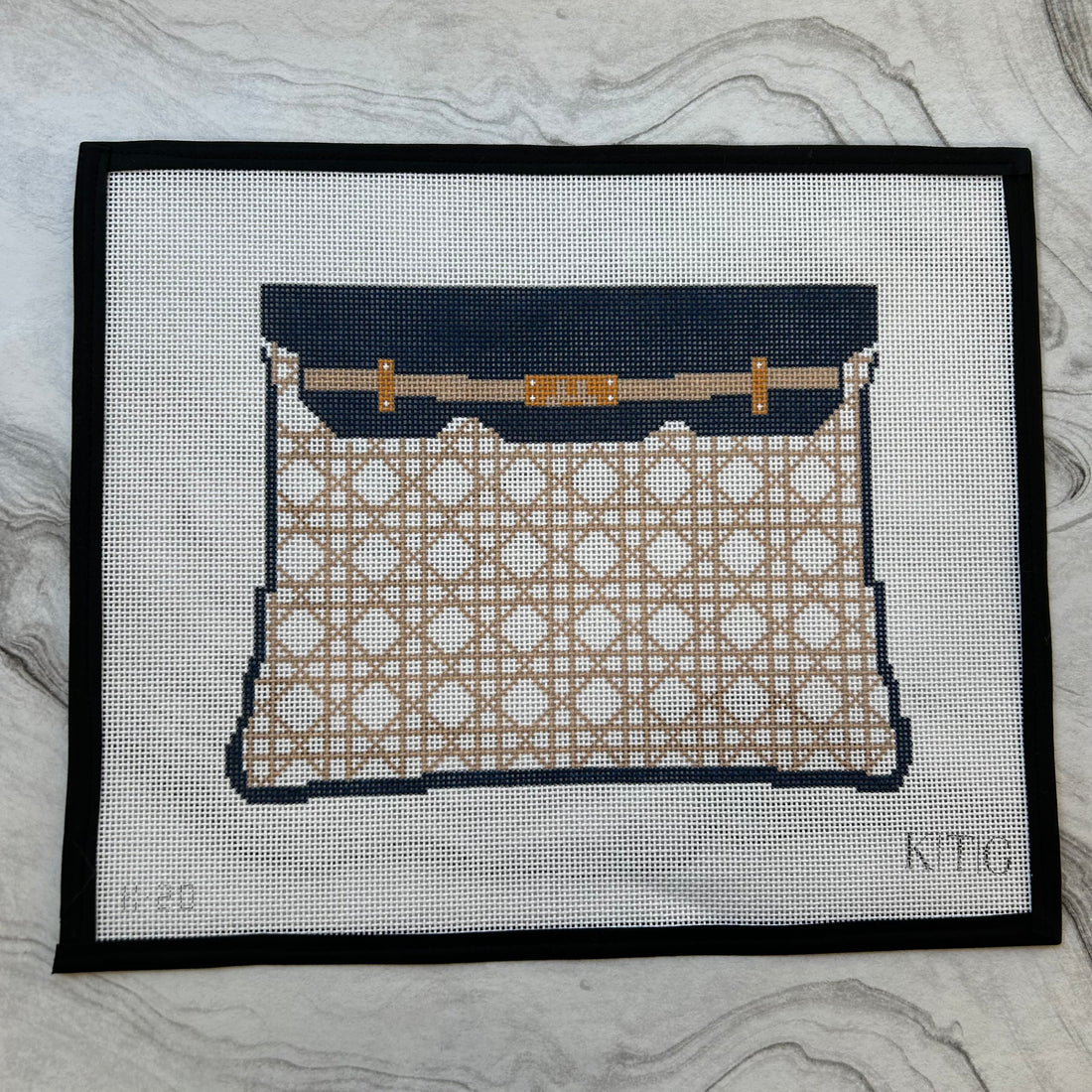 Cane Clutch Canvas - The Flying Needles