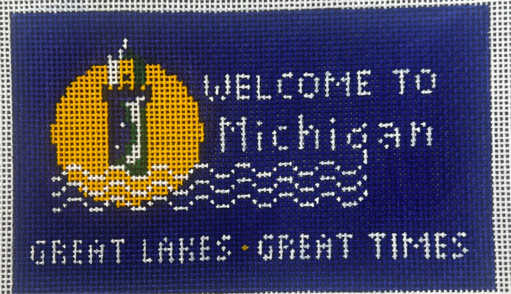 Michigan State Sign - The Flying Needles