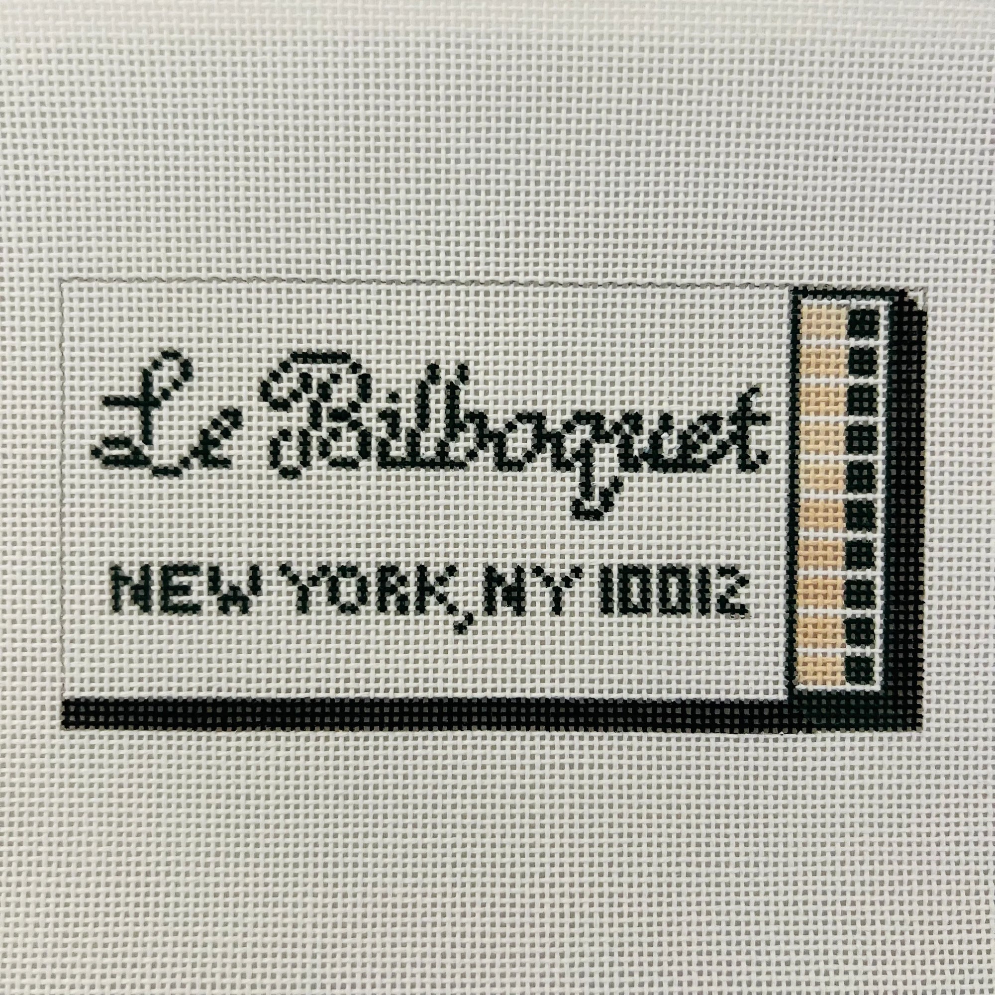 Le Bilboquet Matchbook - The Flying Needles