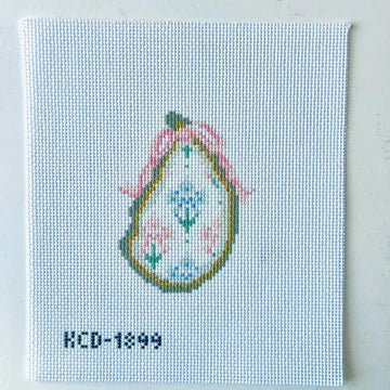 Floral Block Print Gilded Oyster - The Flying Needles