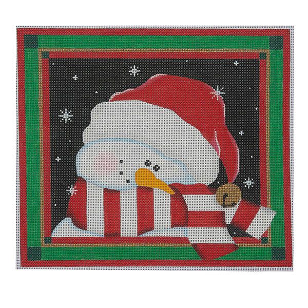 Shy Christmas Snowman
