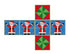 Thumbs Up Santa 2" Cube - The Flying Needles