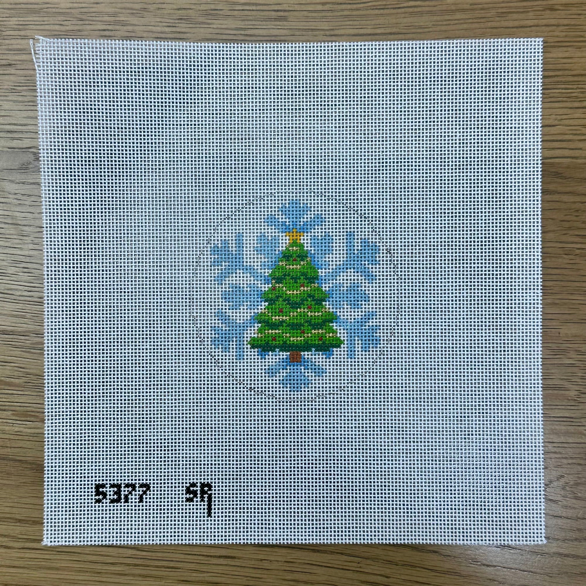 Snowflake, Christmas Tree