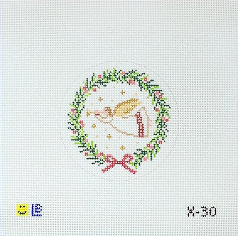 Angel with Horn Wreath - The Flying Needles