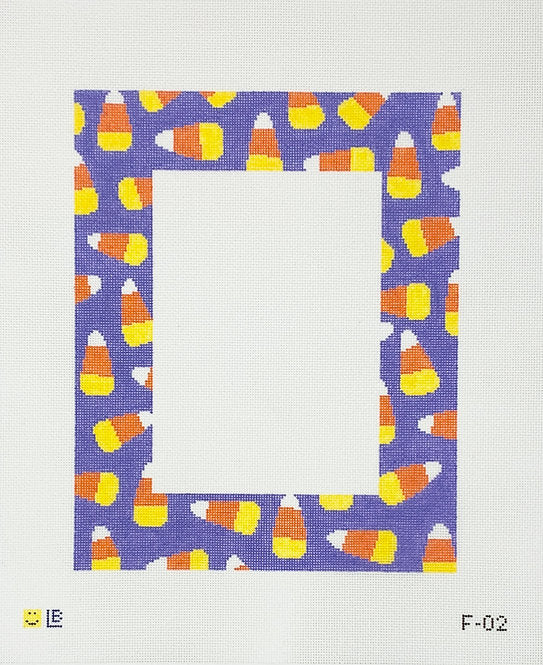 Candy Corn Frame - The Flying Needles