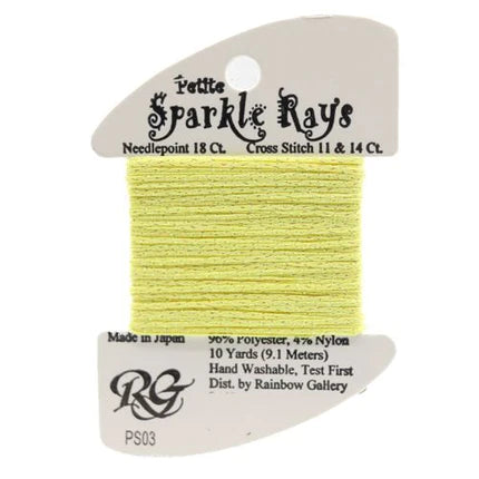 Petite Sparkle Rays PS03 Lemon - The Flying Needles