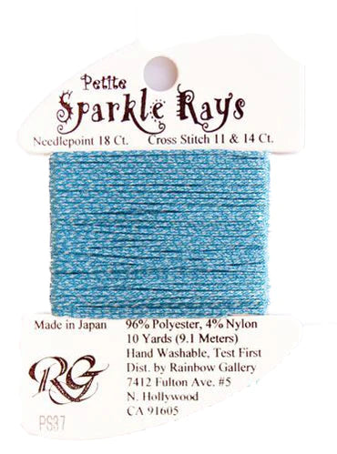 Petite Sparkle Rays PS37 Turquoise - The Flying Needles