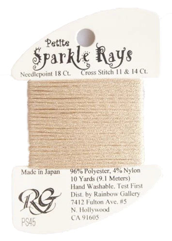 Petite Sparkle Rays PS45 Mocha - The Flying Needles