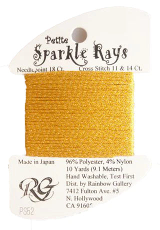 Petite Sparkle Rays PS52 Marigold - The Flying Needles