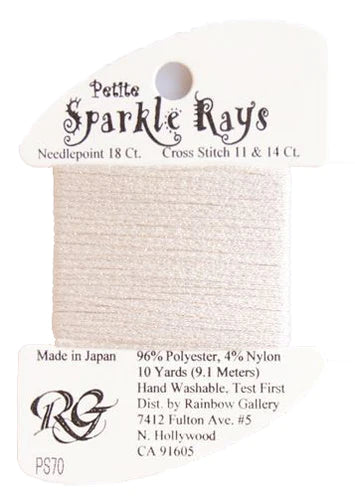 Petite Sparkle Rays PS70 Ecru - The Flying Needles