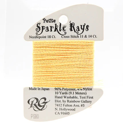 Petite Sparkle Rays PS80 Gold - The Flying Needles