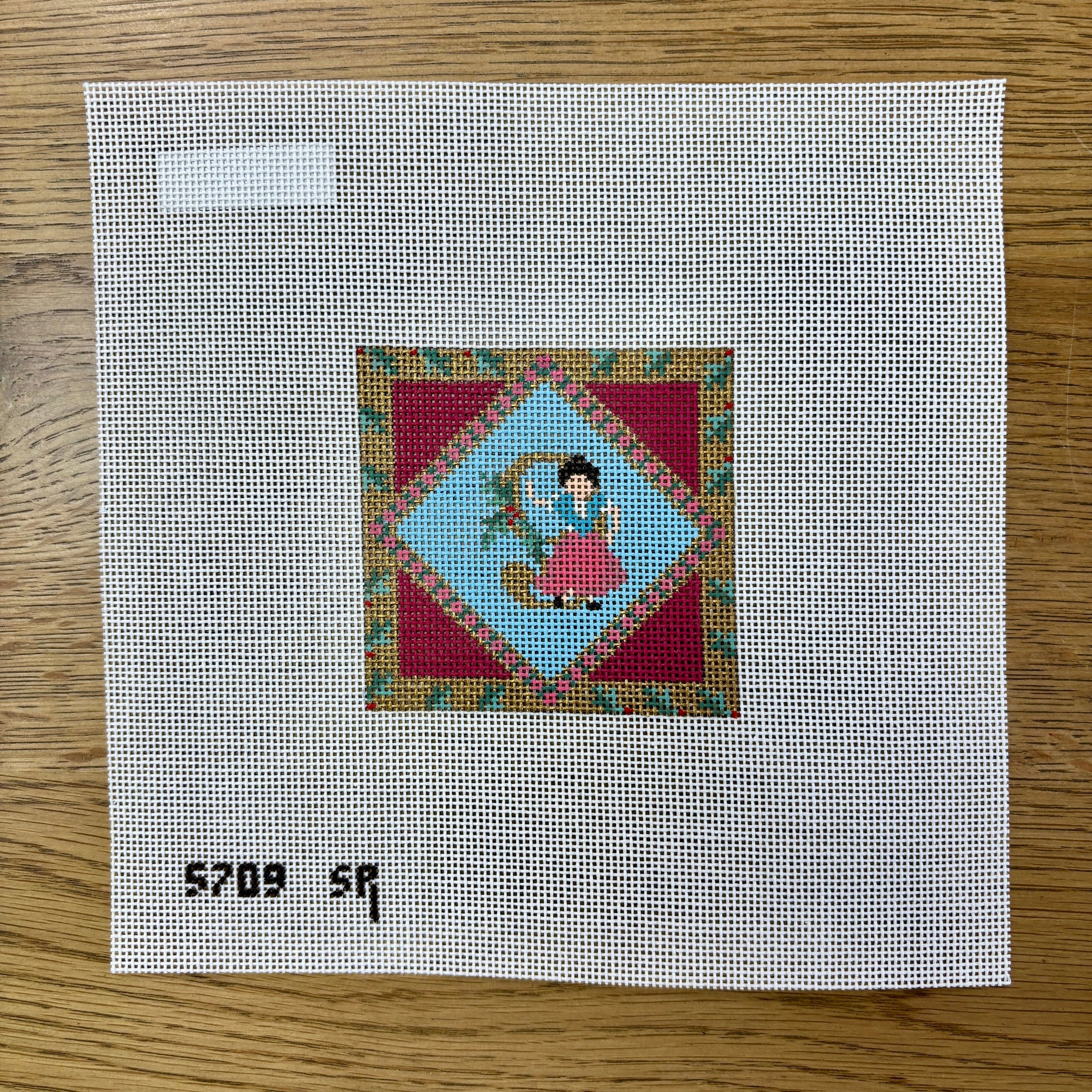 Twelve Days of Christmas - 3" Square - Day 9