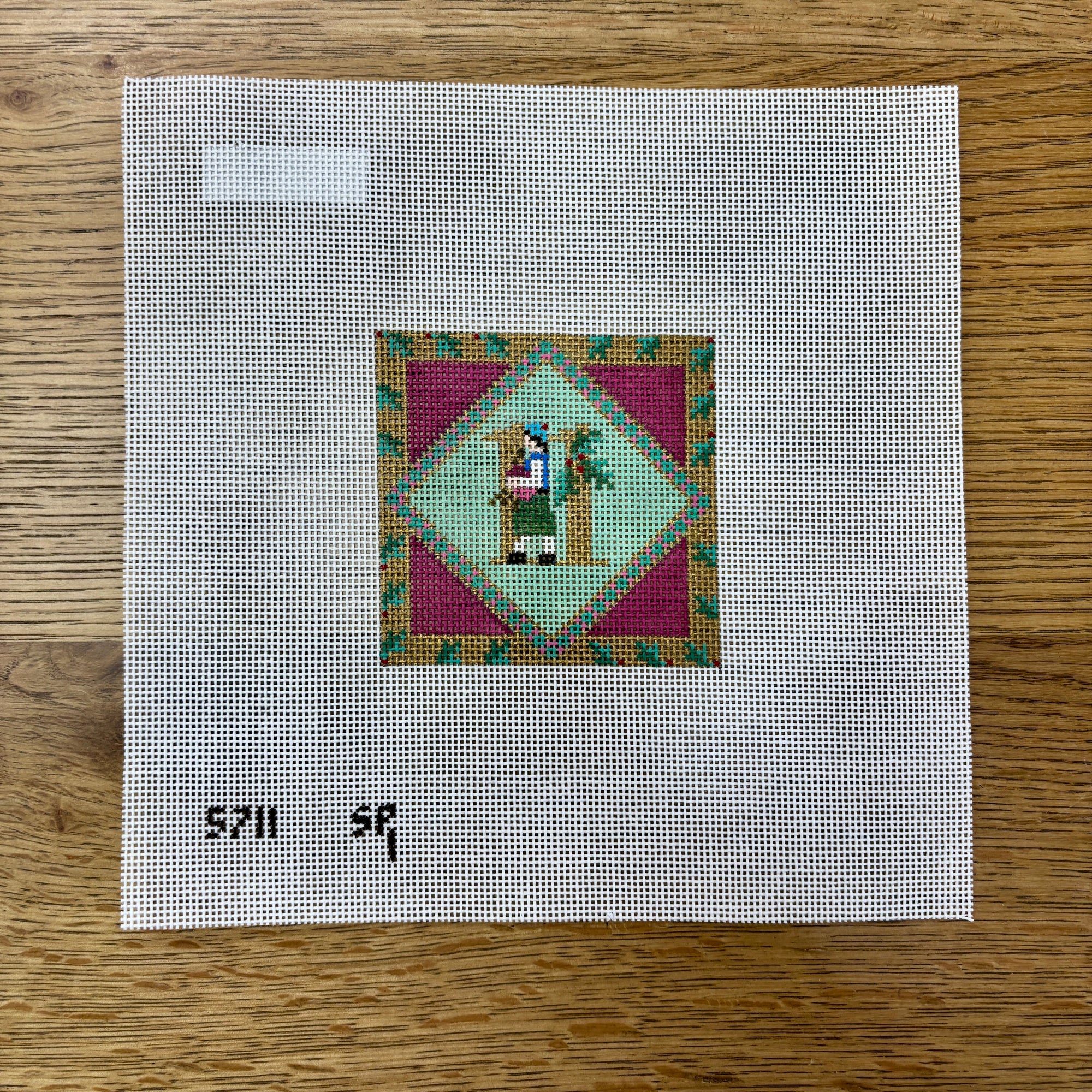 Twelve Days of Christmas - 3" Square - Day 11