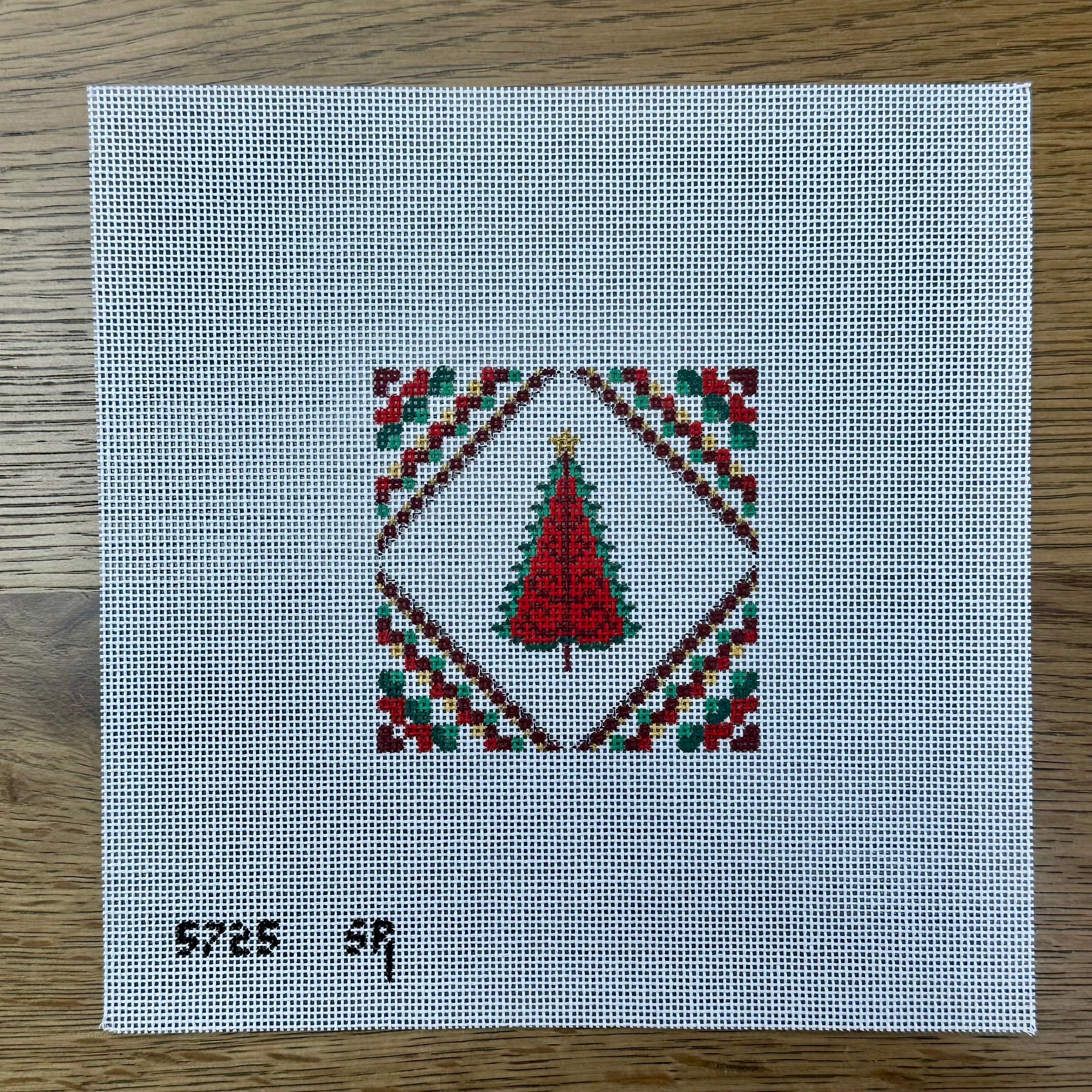 Red Christmas Tree, 3" Ornament