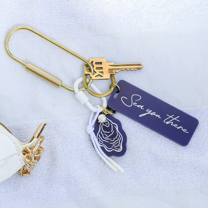 Acrylic Bag Charm/Scissor Fob - The Flying Needles