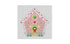 Pink Gingerbread House Ornament - The Flying Needles