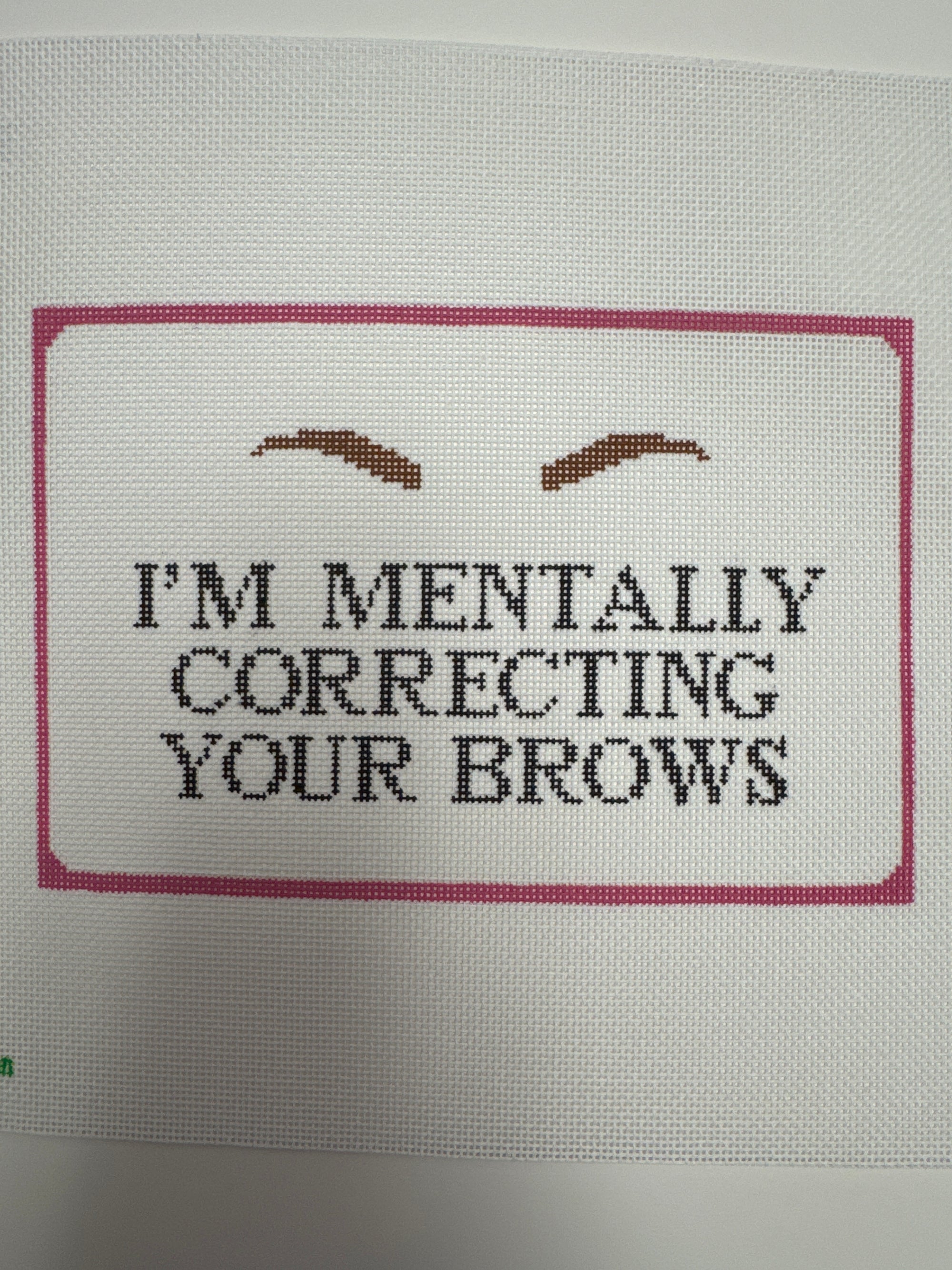 Correcting Your Brows - The Flying Needles