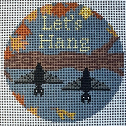 Lets Hang Canvas - The Flying Needles