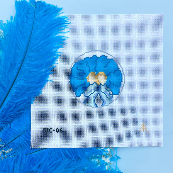 Sisters, Sisters White Christmas Canvas - The Flying Needles