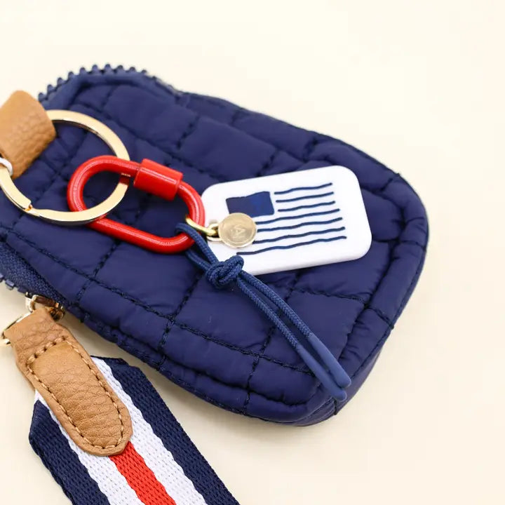 Acrylic Bag Charm/Scissor Fob - The Flying Needles