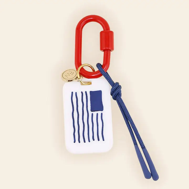 Acrylic Bag Charm/Scissor Fob - The Flying Needles