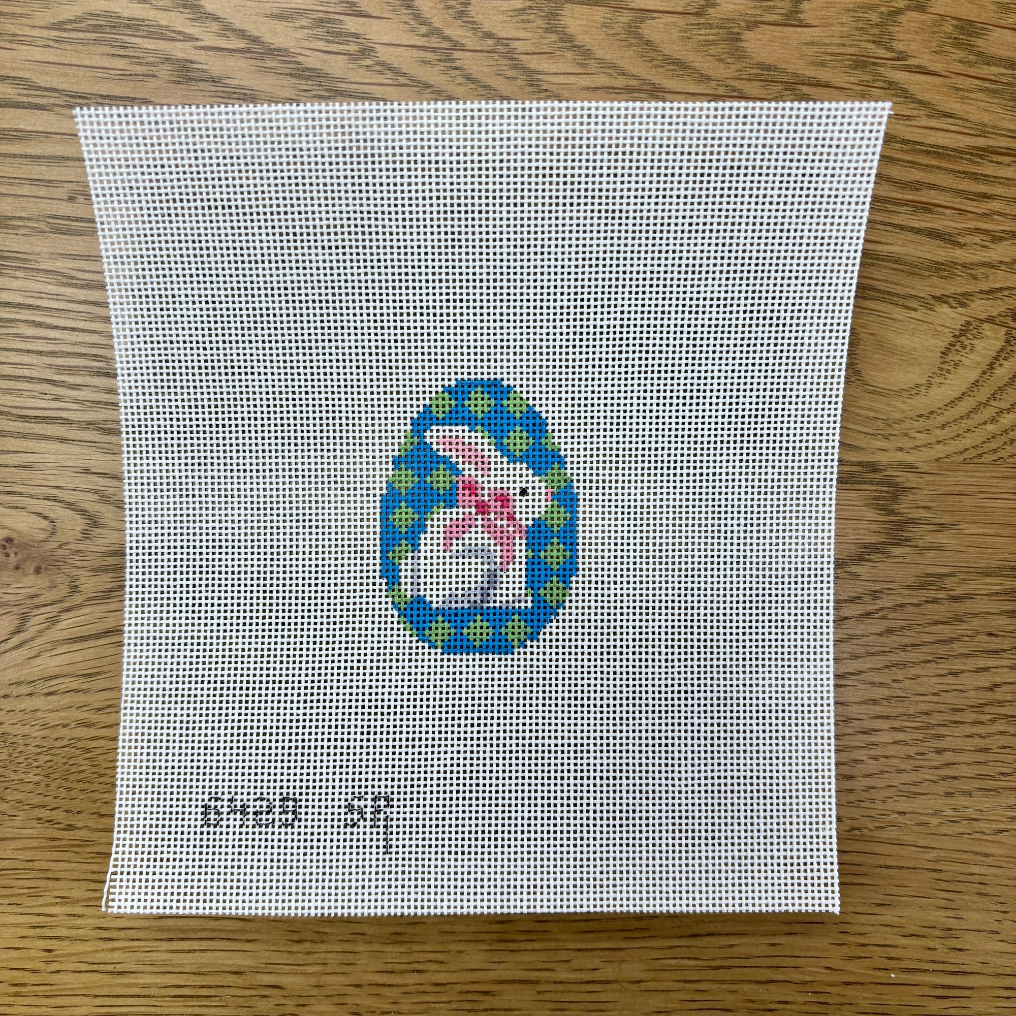 Pink Bow Rabbit, Small Egg - 18 mesh