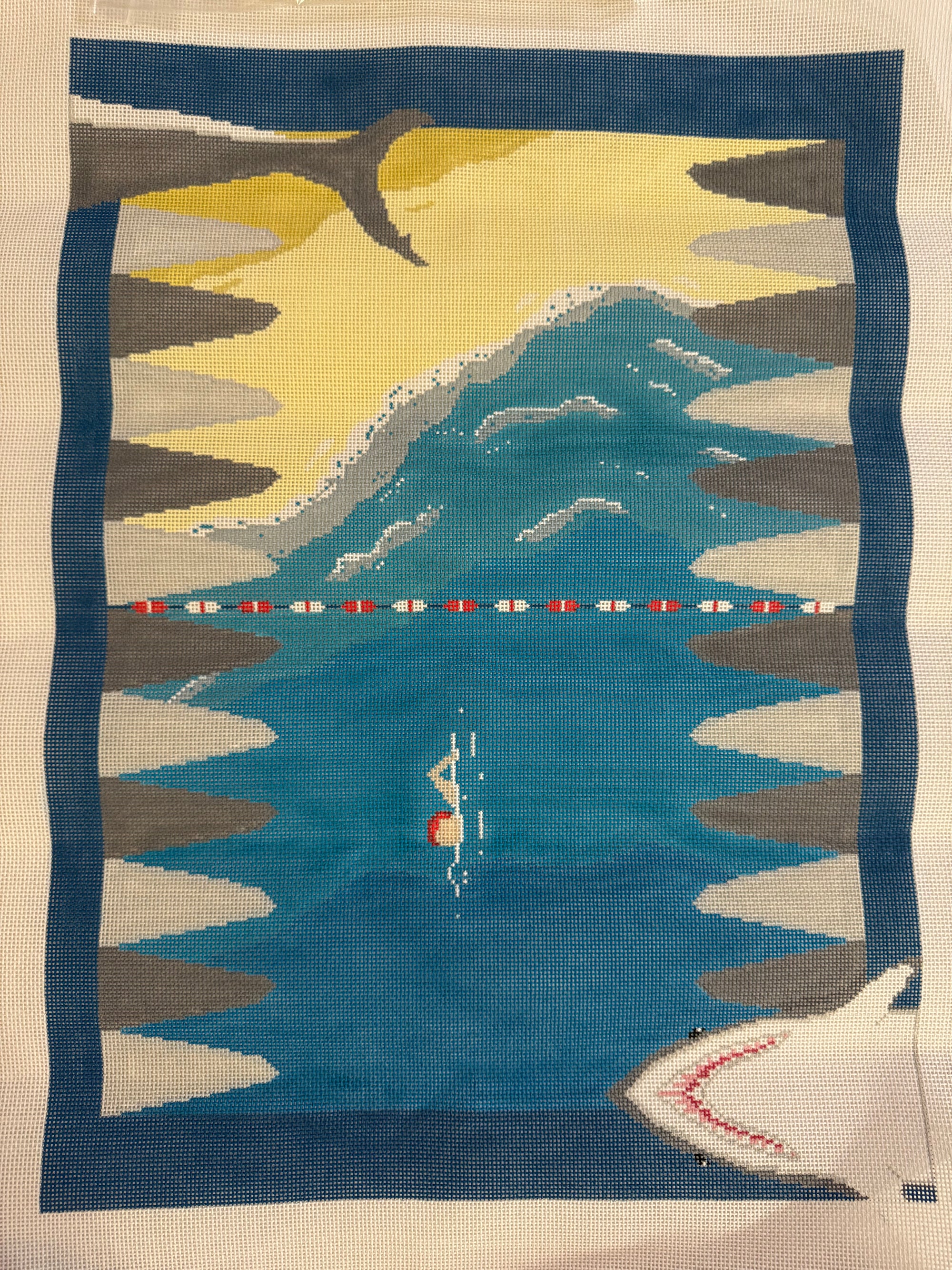 Jaws Backgammon Board - The Flying Needles