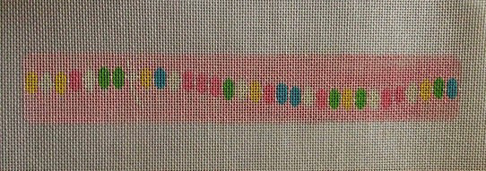 Candy Bracelet Canvad - The Flying Needles