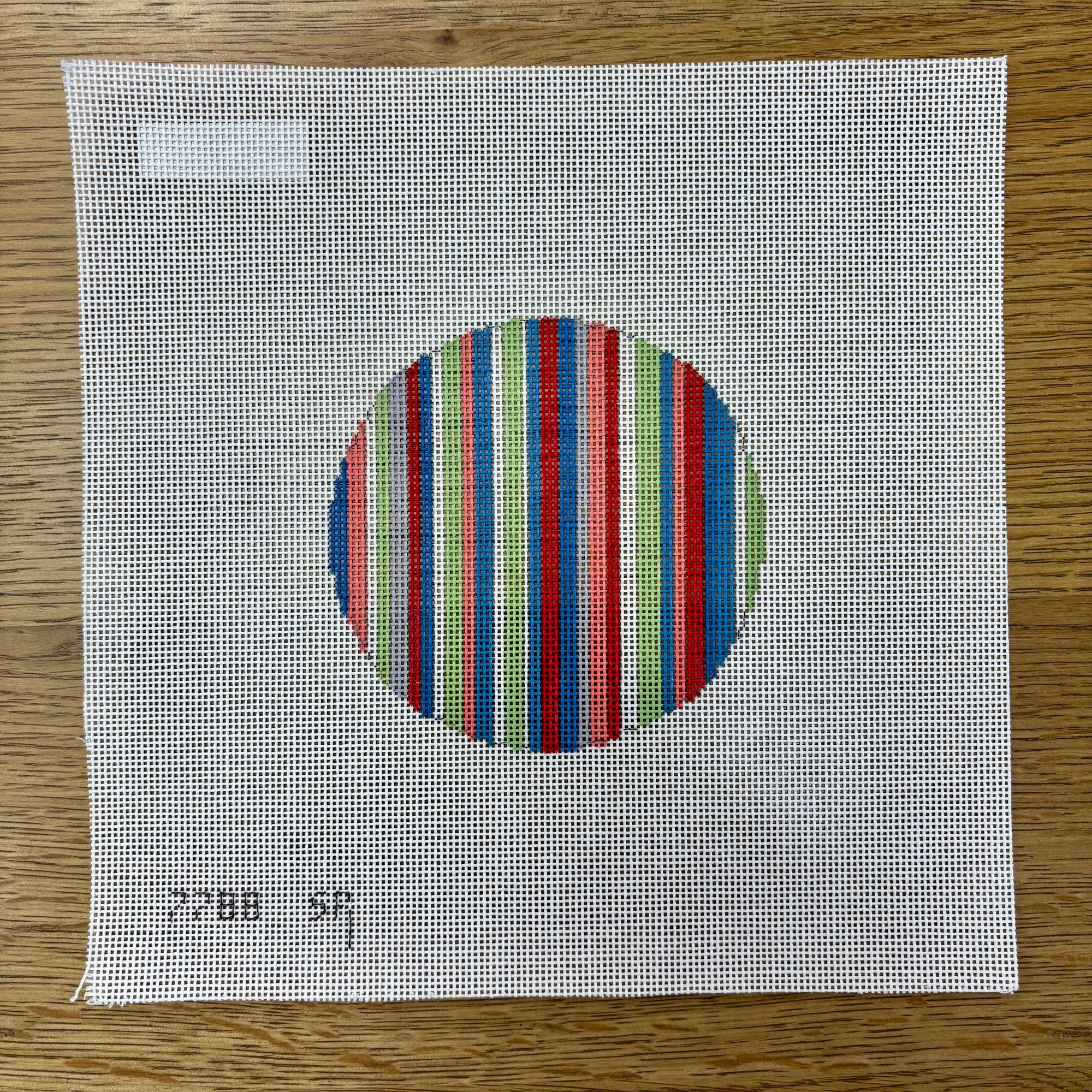 Candy Stripe, 4" Round
