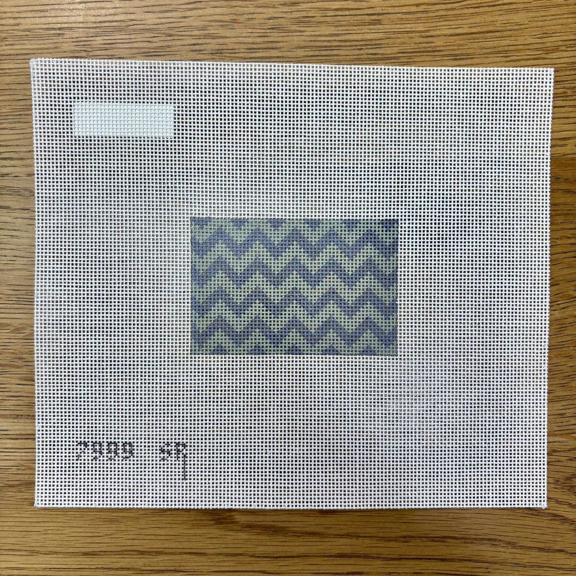 Zigzag, Grey Insert  3" x 2"