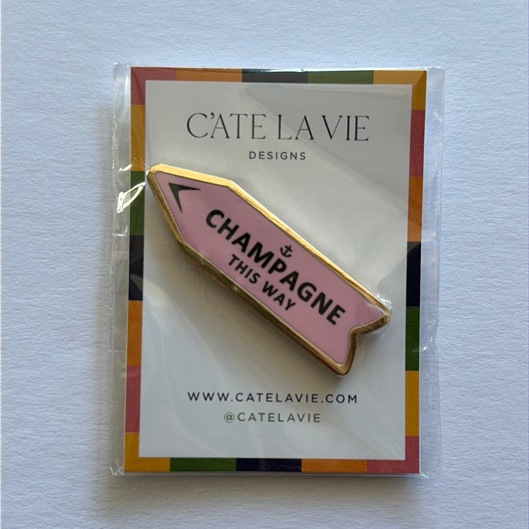 Pink Arrow Needleminder - The Flying Needles