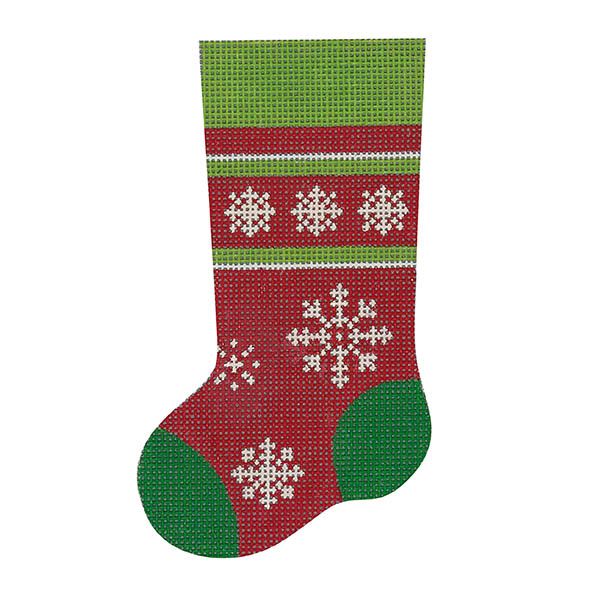 Snowflake Mini Stocking