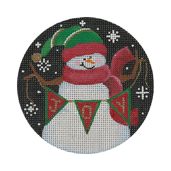 Snowman w/Joy Banner Rd/Gr