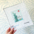 NYC Statue of Liberty Travel Stamp - The Flying Needles
