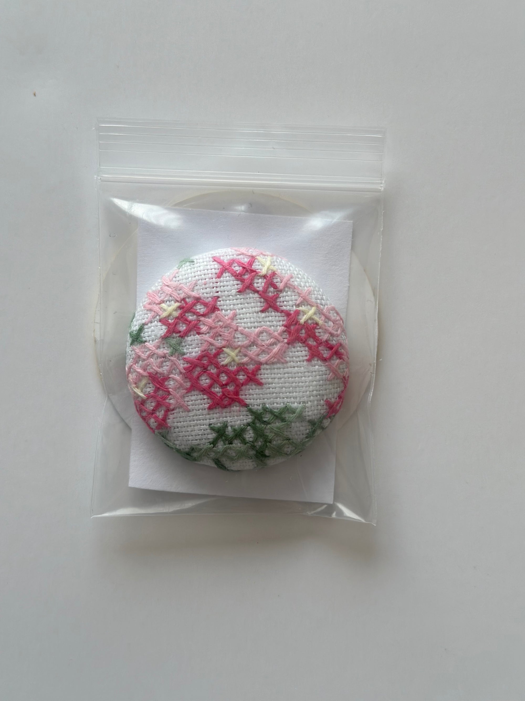 Embroidered Needleminders - The Flying Needles