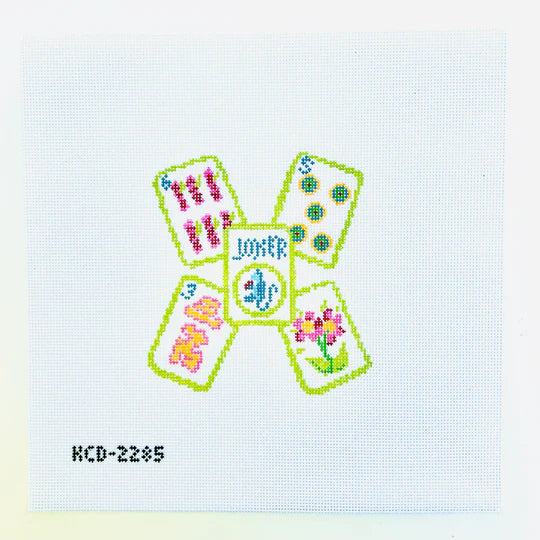 Mahjong Tiles Canvas - The Flying Needles