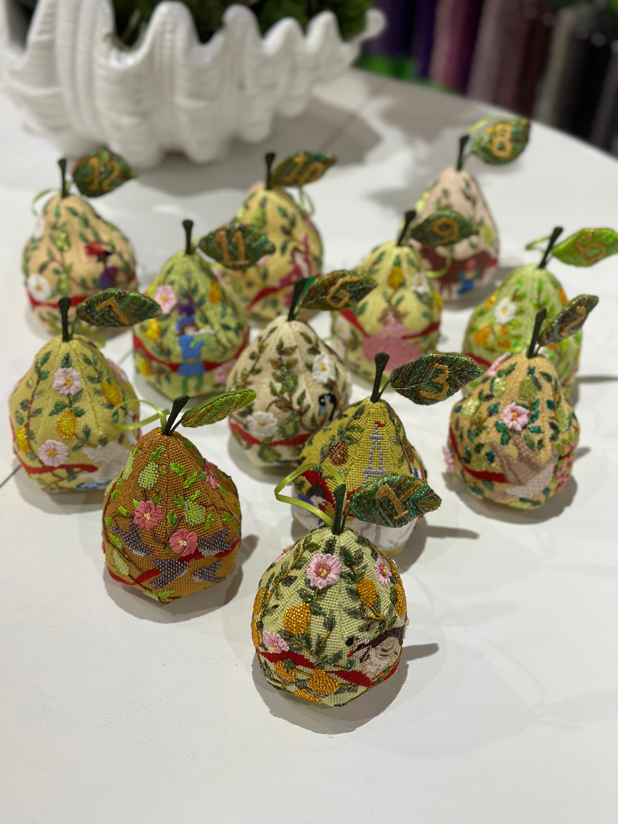 DEPOSIT - 12 Days of Christmas Pears Club - The Flying Needles