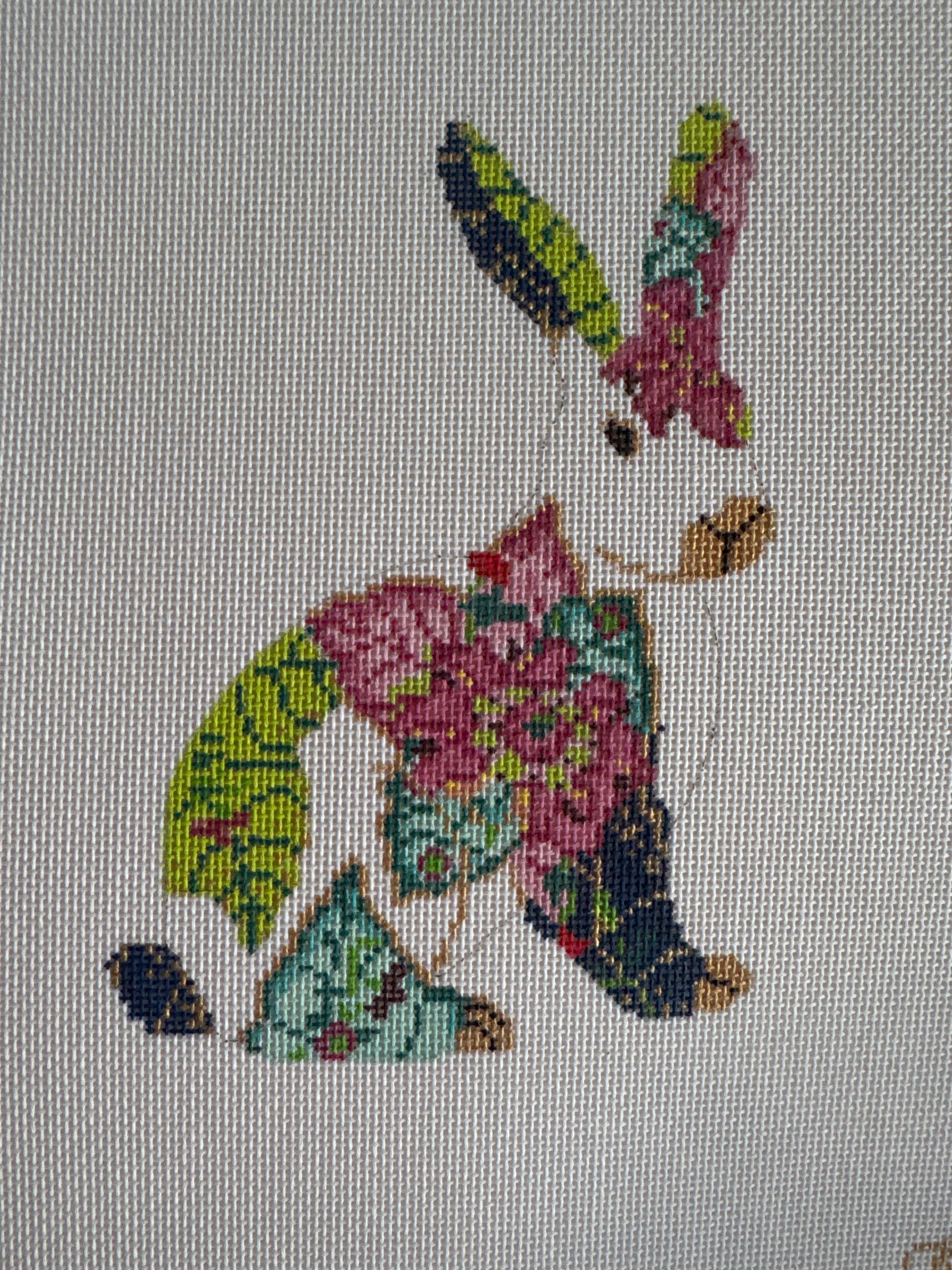 Standing Tobacco Bunny - The Flying Needles