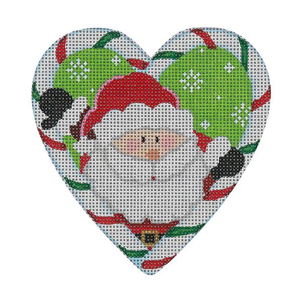 Candy Cane Heart, Santa